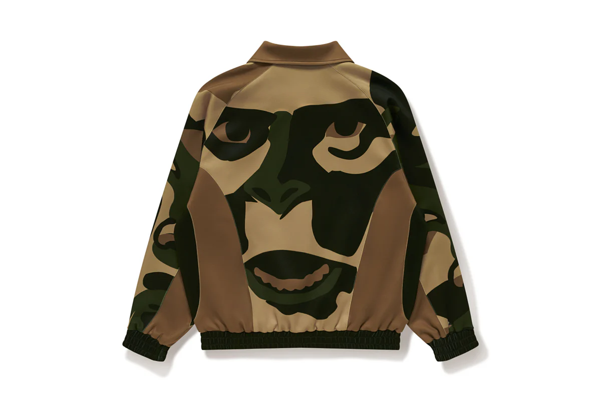BAPE X KIDSUPER PATCHWORK TRACK JACKET