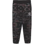 BAPE THERMOGRAPHY SWEAT PANTS-BROWN
