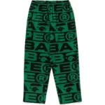 BAPE LUX SPORT SWEAT PANTS-GREEN