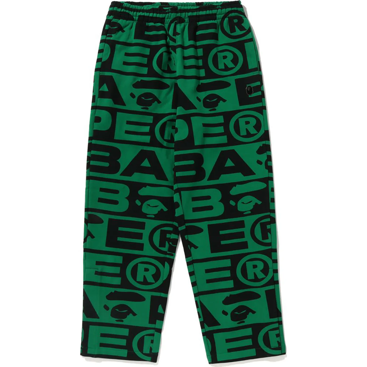 BAPE LUX SPORT SWEAT PANTS-GREEN