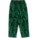BAPE LUX SPORT SWEAT PANTS-GREEN