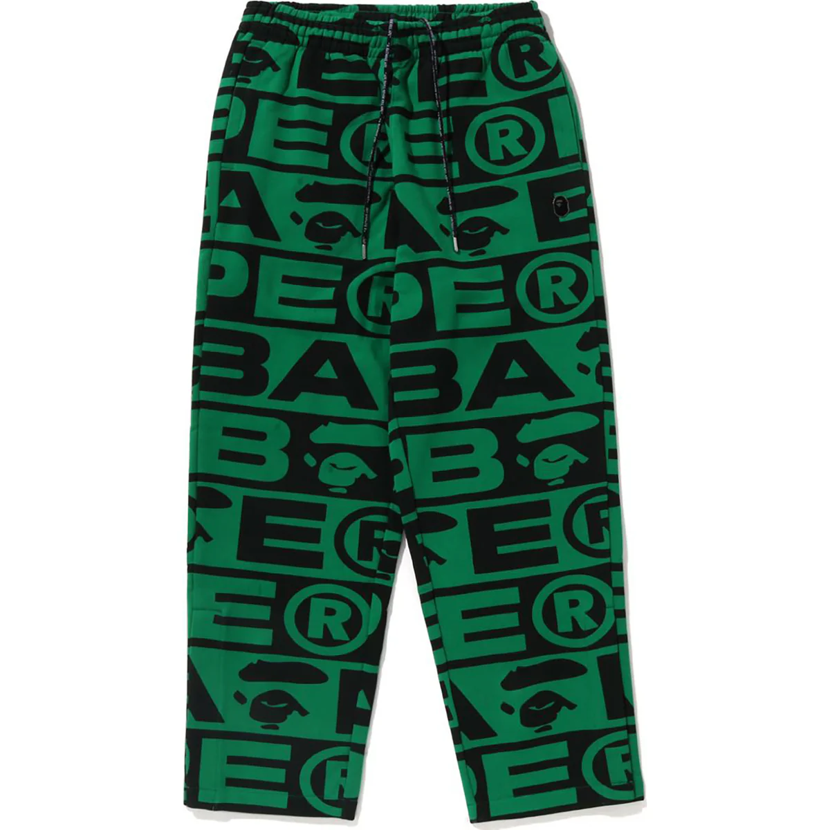 BAPE LUX SPORT SWEAT PANTS-GREEN