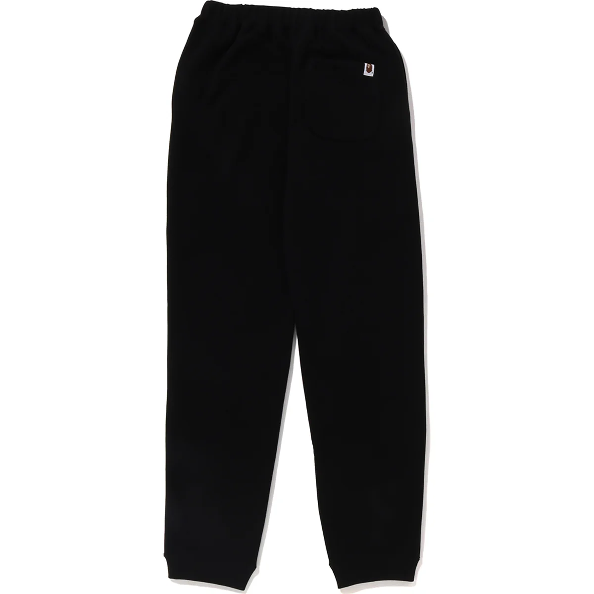 BAPE COLLEGE SWEAT PANTS-BLACK