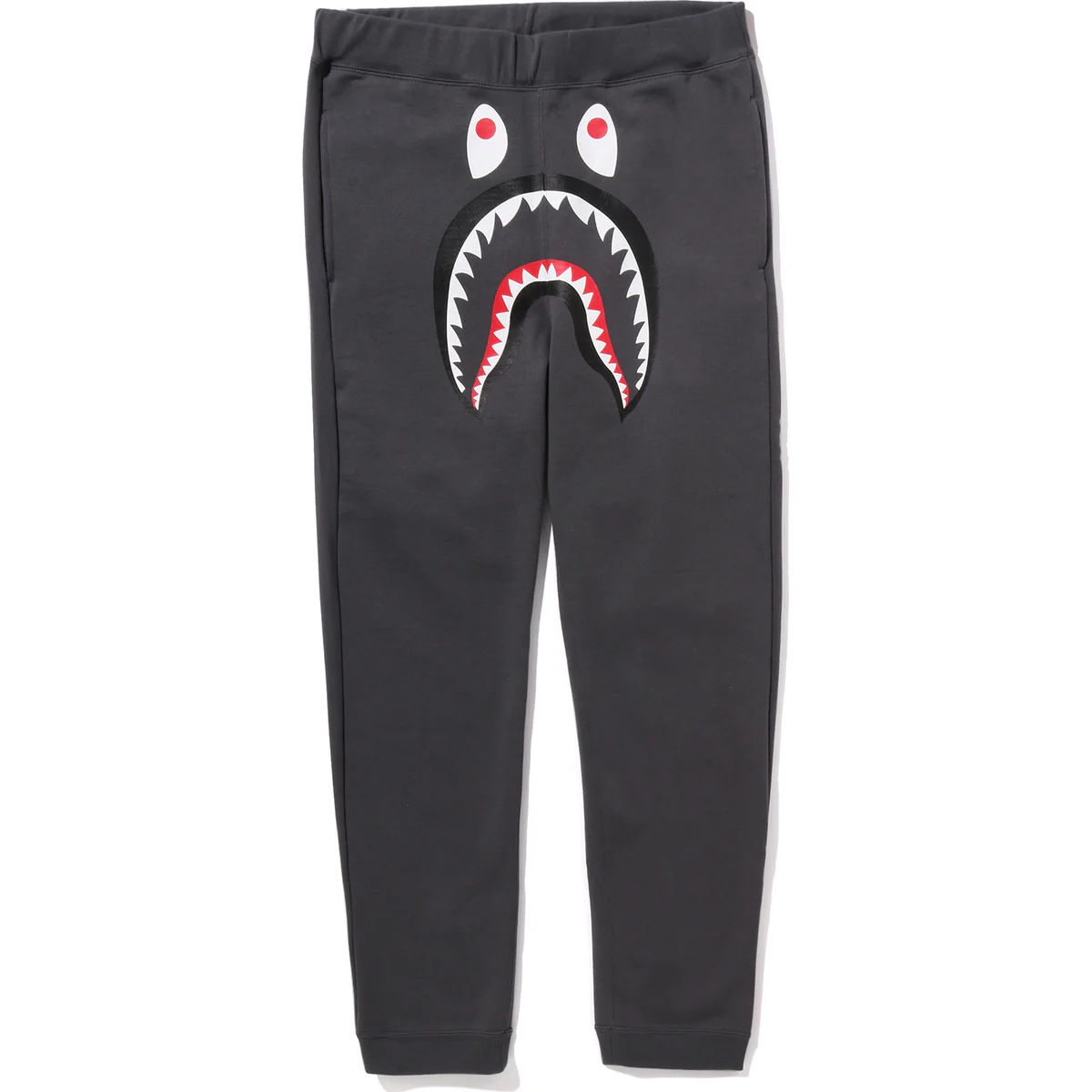 BAPE ABC CAMO SHARK SWEAT PANTS-DARK GRAY