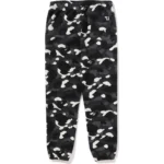 BAPE CITY CAMO SHARK SWEAT PANTS-BLACK