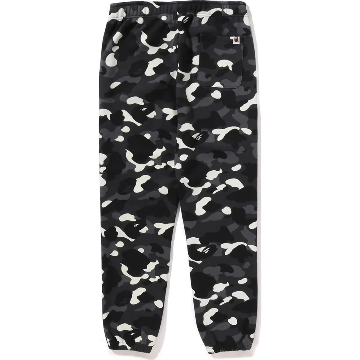 BAPE CITY CAMO SHARK SWEAT PANTS-BLACK