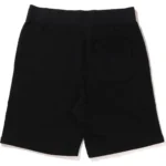 BAPE SHARK SWEAT SHORTS MENS-BLACK