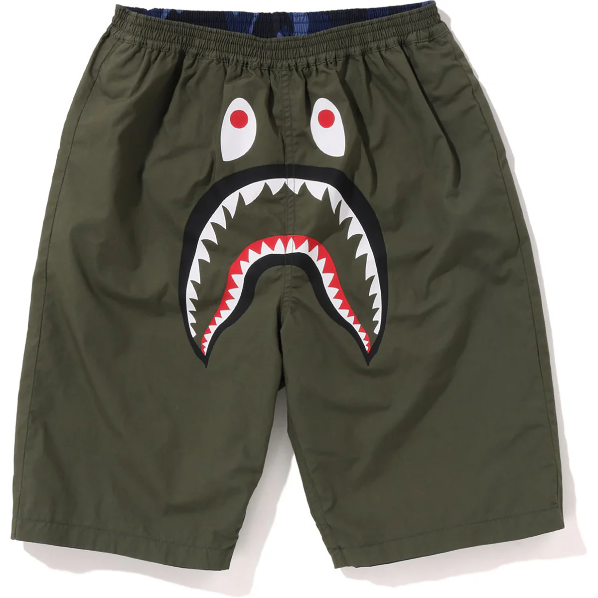 BAPE COLOR CAMO SHARK REVERSIBLE SHORTS KIDS