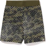 BAPE X JOSHUA VIDES SWEAT SHORTS-ARMY GREEN