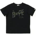 BAPE 1ST CAMO BAPE STA LOGO TEE