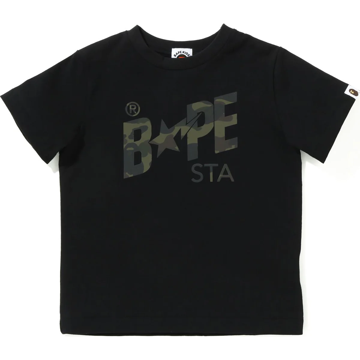 BAPE 1ST CAMO BAPE STA LOGO TEE