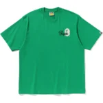 BAPE CURSIVE COLLEGE LOGO TEE