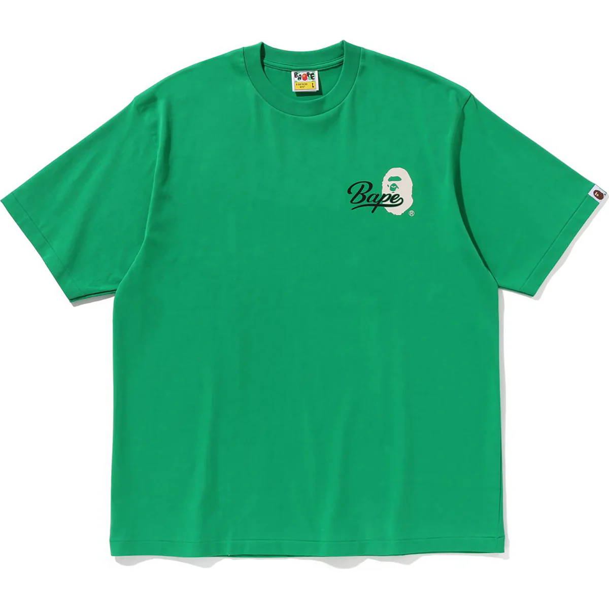BAPE CURSIVE COLLEGE LOGO TEE