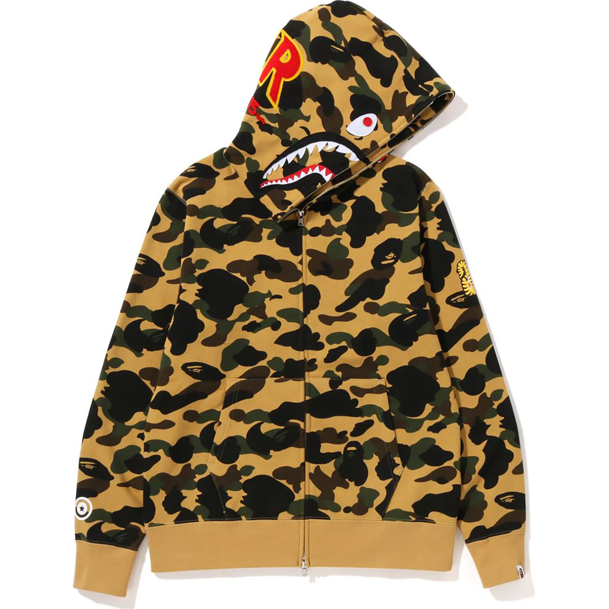 BAPE 1st Camo Shark Full Zip Hoodie