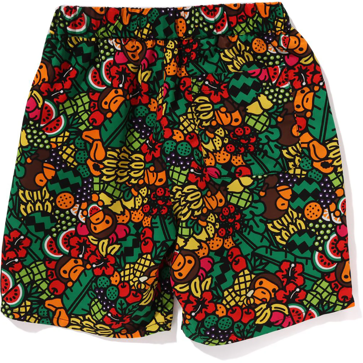 BAPE BABY MILO TROPICAL SHORTS KIDS-MULTI