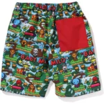 BAPE BABY MILO GAME SHORTS KIDS-MULTI