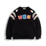 BAPE Shark Teeth Round Neck Pullover Plus Sweater