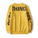 BAPE Embroidered Alphabet Sweater
