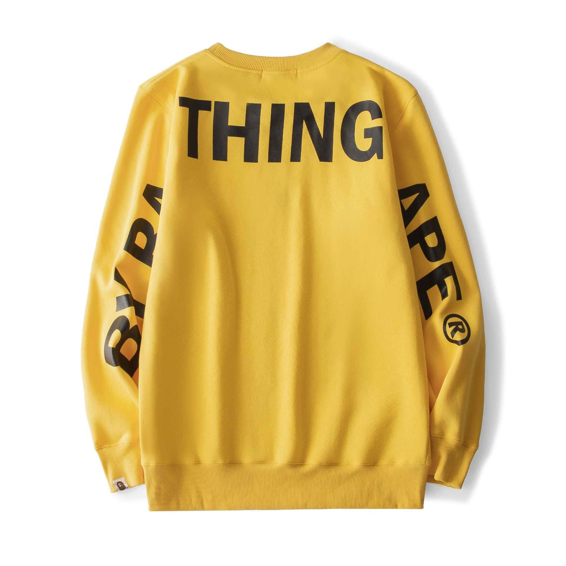 BAPE Embroidered Alphabet Sweater
