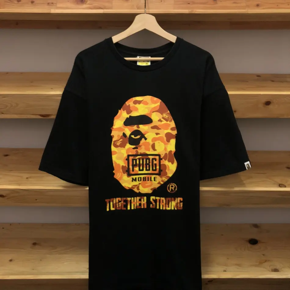 Bape x Pubg Tee-BLACK