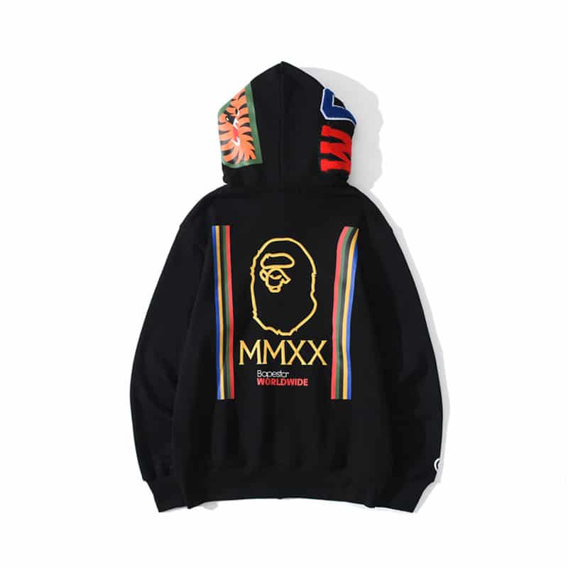 BAPE MMXX Full Zip Hoodie-Black