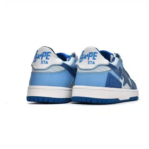 BAPE STA Low Streetwear Style Sneakers-Blue