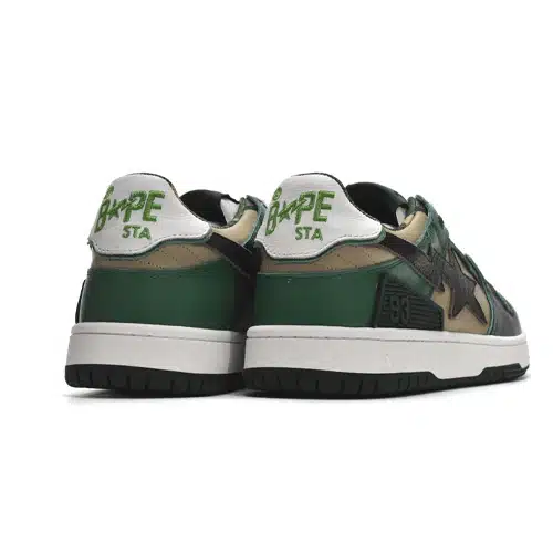 BAPE Sk8 Sta Premium Leather Sneakers