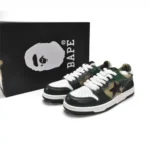 BAPE Sk8 Sta Premium Leather Sneakers