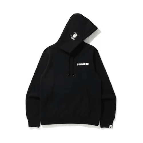 BAPE Galaxy UFO Pullover Hoodie-Black