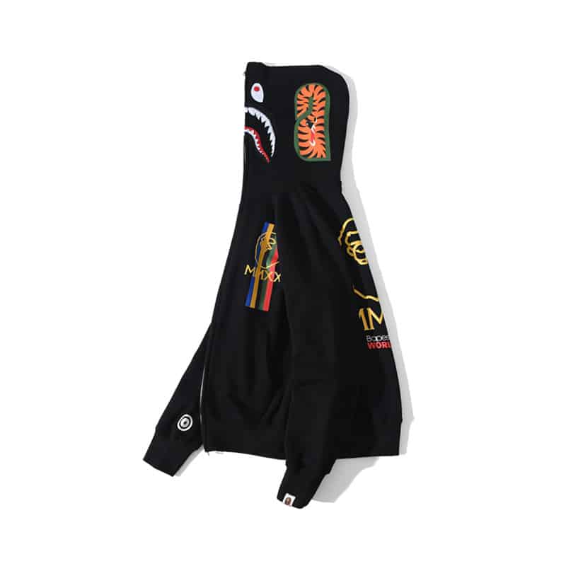 BAPE MMXX Full Zip Hoodie-Black