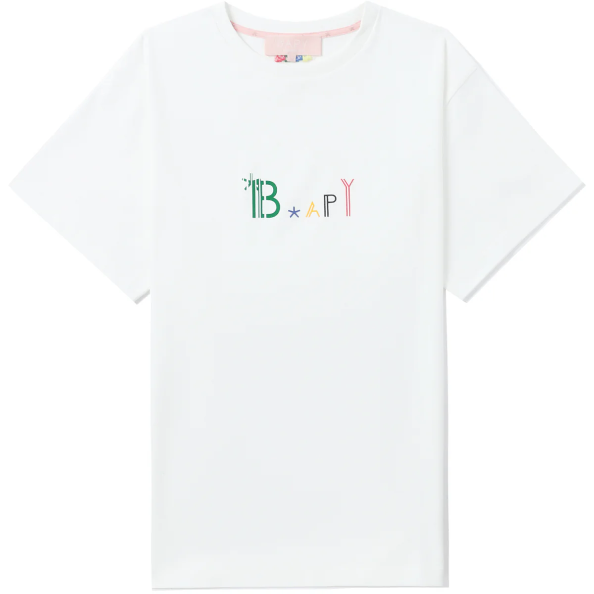 BAPE CLOTHING BAPY LOGO TEE LADIES-White