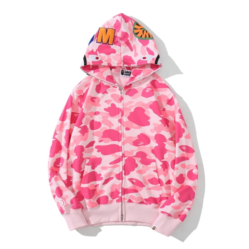 BAPE Hoodie Shark Camo